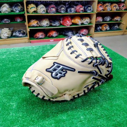 No.799【ハイゴールド】ジュニア用　軟式キャッチャーミット