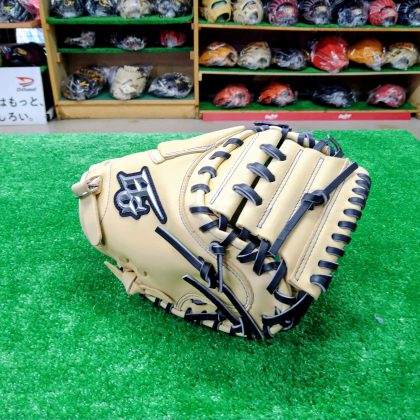 No.799【ハイゴールド】ジュニア用　軟式キャッチャーミット