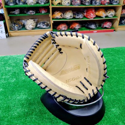 No.799【ハイゴールド】ジュニア用　軟式キャッチャーミット