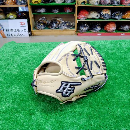 No.851【ハイゴールド】ジュニア用　軟式グローブ