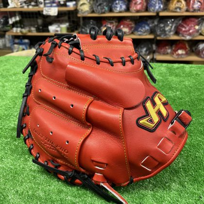 No.816　【ハタケヤマ】硬式キャッチャーミット　限定カラー